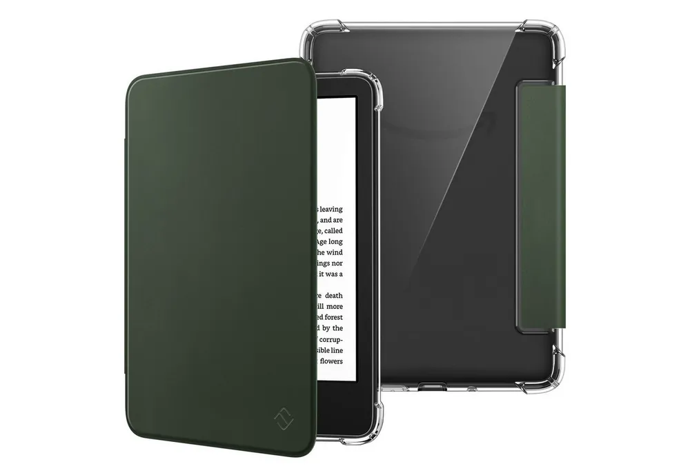 Fintie E-Reader-Hülle für 6" Kindle (11. Generation)–2024/2022, Clear Weich TPU Schutzhülle, mit Auto Sleep/Wake für 6 Zoll Kindle Basic 2024