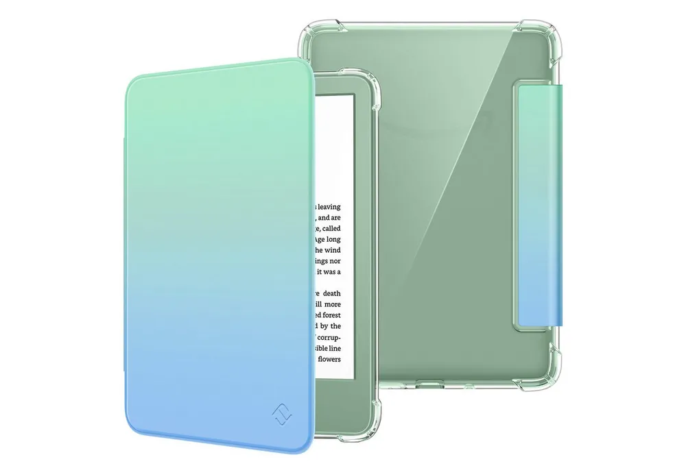 Fintie E-Reader-Hülle für 6" Kindle (11. Generation)–2024/2022, Clear Weich TPU Schutzhülle, mit Auto Sleep/Wake für 6 Zoll Kindle Basic 2024