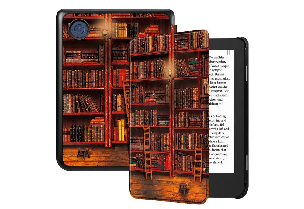 Fintie E-Reader-Hülle für Tolino Shine Color/Shine 5(2024)&Kobo Clara Colour/Clara BW(2024), Ultradünn Hülle mit Auto Schlaf/Wach und Magnetverschluss