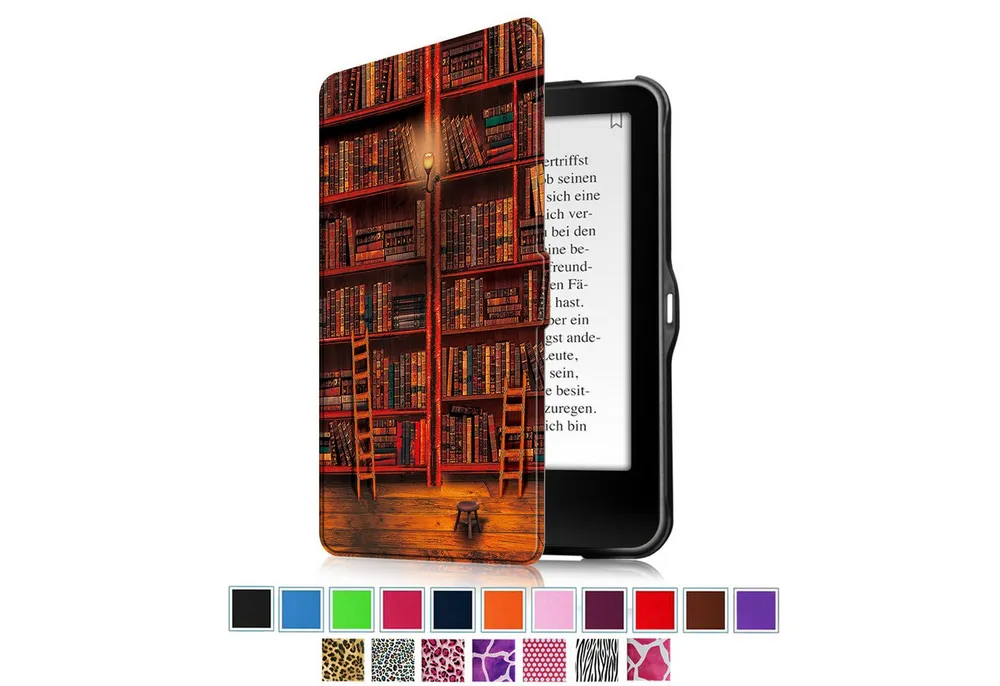Fintie E-Reader-Hülle für Tolino Vision 4 HD/Vision 3 HD/Vision 2/Vision 1/Shine 2 HD, Ultradünne Schutzhülle mit Ruhemodus und Magnetverschluss
