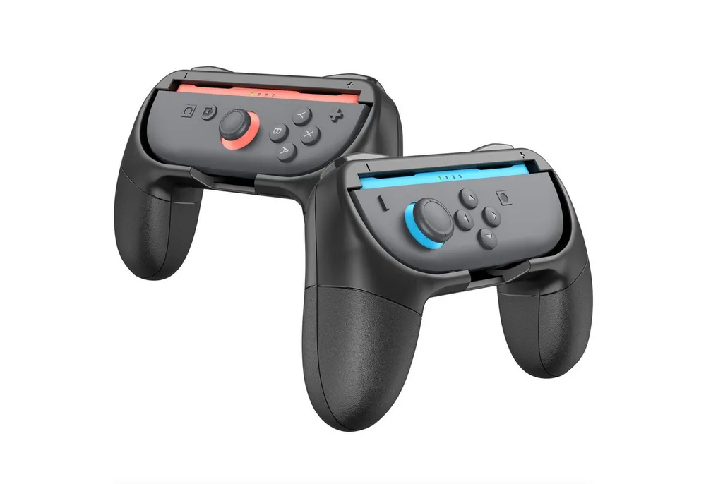 Fintie Grip für mit Nintendo Switch 2(2025) Joy-Con, Ergonomisches Design Gaming-Controller (2 Stück, Griff Kit Komfort Griffhalter für Switch Konsole Joy-Con Controller)
