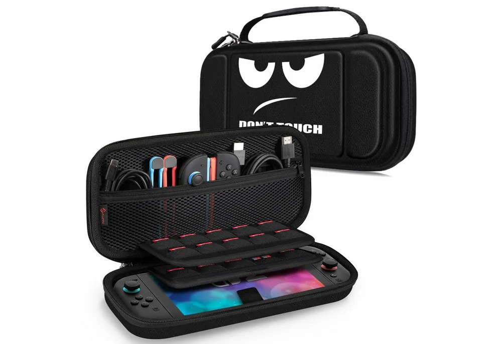 Fintie Nintendo-Schutzhülle Tasche für Nintendo Switch 2(2025 Modell) - Tragetasche, mit 20 Spielkartenhaltern und Haltegurt für Switch Konsole und Zubehör