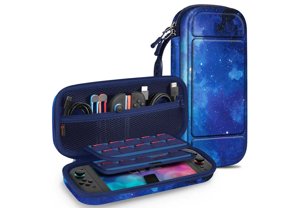 Fintie Nintendo-Schutzhülle Tasche für Nintendo Switch 2(2025 Modell) - Tragetasche, mit 20 Spielkartenhaltern und Haltegurt für Switch Konsole und Zubehör