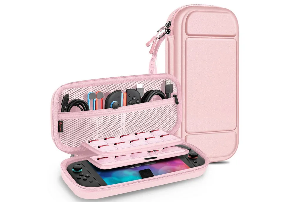 Fintie Nintendo-Schutzhülle Tasche für Nintendo Switch 2(2025 Modell) - Tragetasche, mit 20 Spielkartenhaltern und Haltegurt für Switch Konsole und Zubehör