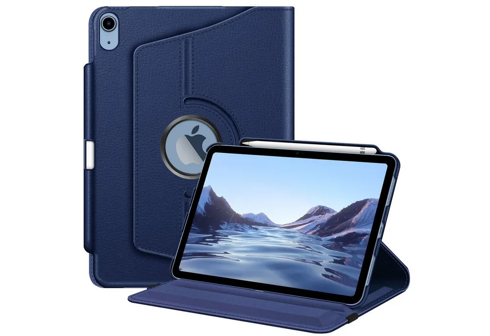 Fintie Tablet-Hülle für iPad 11. Generation 2025 11 Zoll (A16), iPad 10. Generation 2022 10.9 Zoll, mit Pencil Halter, 360 Grad drehbarem Ständer und Auto Schlaf/Wach