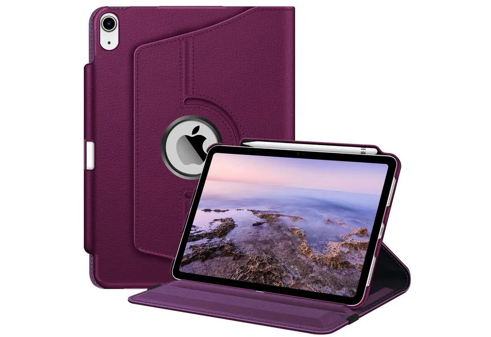 Fintie Tablet-Hülle für iPad 11. Generation 2025 11 Zoll (A16), iPad 10. Generation 2022 10.9 Zoll, mit Pencil Halter, 360 Grad drehbarem Ständer und Auto Schlaf/Wach