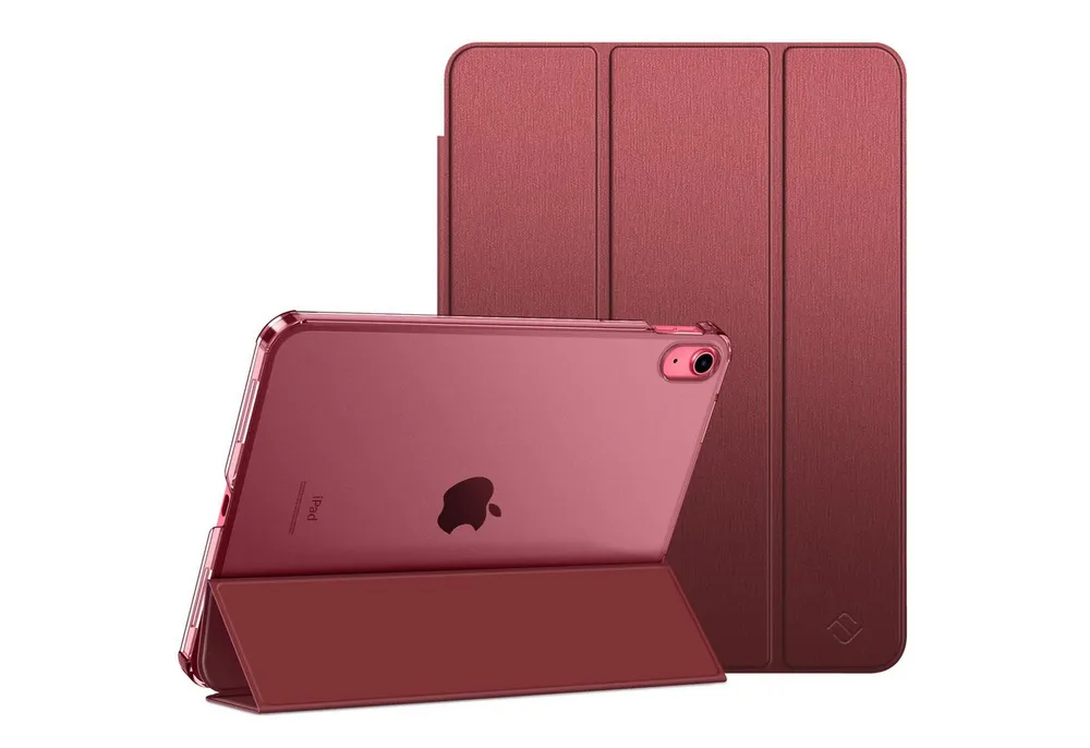 Fintie Tablet-Hülle für iPad 11. Generation 2025 (A16) 11 Zoll, iPad 10. Generation 2022 10.9 Zoll, Ultradünn Case mit transparenter Rückseite Abdeckung, Auto Schlaf/Wach