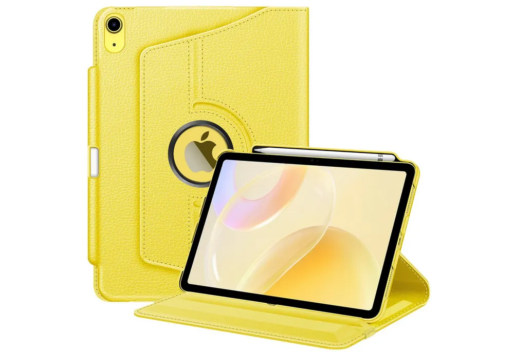 Fintie Tablet-Hülle für iPad 11. Generation 2025 11 Zoll (A16), iPad 10. Generation 2022 10.9 Zoll, mit Pencil Halter, 360 Grad drehbarem Ständer und Auto Schlaf/Wach