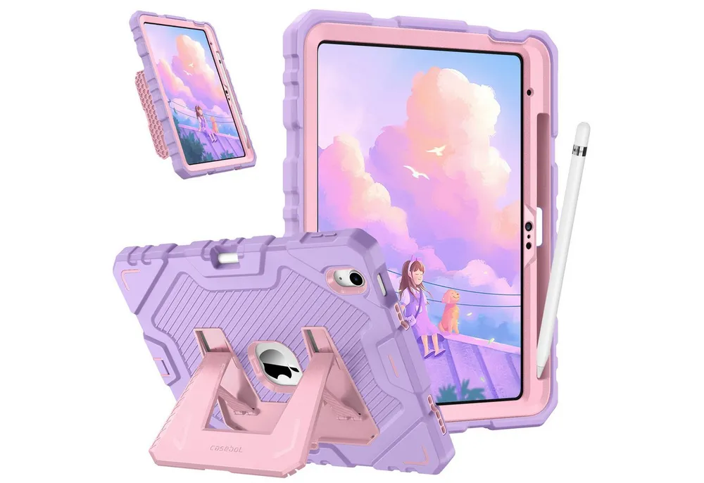 Fintie Tablet-Hülle für iPad 11. Generation 2025 (A16) 11'', iPad 10. Generation 2022, stoßfeste Ganzkörper-Hülle mit integriertem Ständer für Kinder