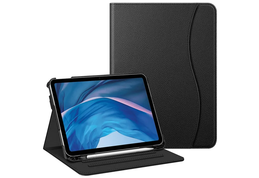 Fintie Tablet-Hülle für iPad 11. Generation 11'' 2025, iPad 10 Generation 10.9'' 2022, Multi-Winkel Folio mit Stifthalter, Dokumentenfach, Auto Schlaf/Wach