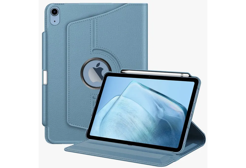 Fintie Tablet-Hülle für iPad 11. Generation 2025 11 Zoll (A16), iPad 10. Generation 2022 10.9 Zoll, mit Pencil Halter, 360 Grad drehbarem Ständer und Auto Schlaf/Wach