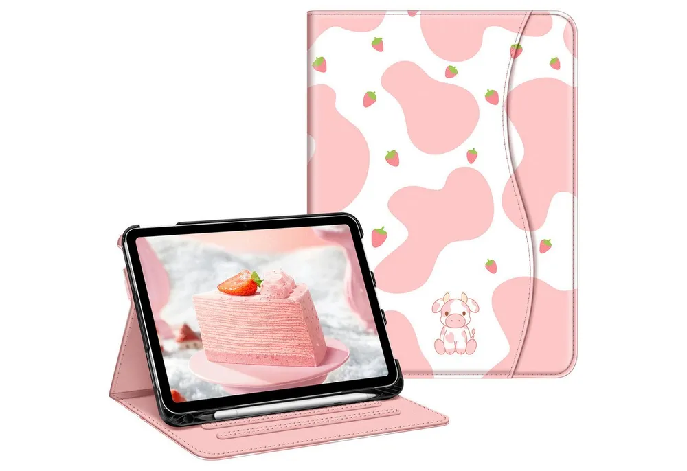 Fintie Tablet-Hülle für iPad 11. Generation 11'' 2025, iPad 10 Generation 10.9'' 2022, Multi-Winkel Folio mit Stifthalter, Dokumentenfach, Auto Schlaf/Wach