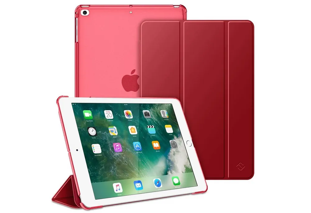 Fintie Tablet-Hülle für iPad 9.7 Zoll 2018/2017, mit transparenter Rückseite Abdeckung 9.7 Zoll, Ultradünn Cover mit Auto Schlaf/Wach für 9.7‘’ iPad 6. Gen/ 5. Gen