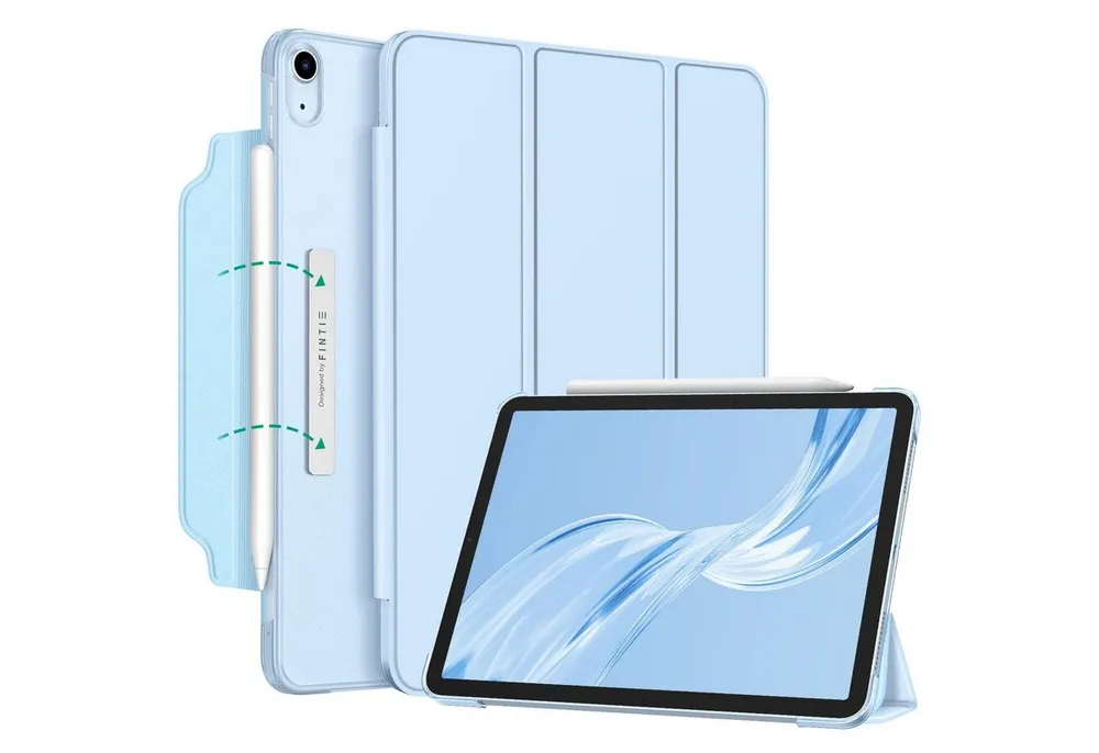 Fintie Tablet-Hülle für iPad Air 11'' M4/M3/M2(2026/2025/2024), iPad Air 5/4 Gen 2022/2020 10.9 Zoll, Leichte Standhülle mit Durchscheinend Mattierter Rückseite