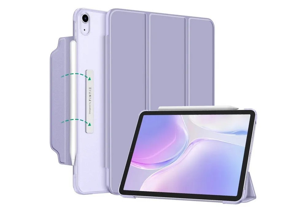 Fintie Tablet-Hülle für iPad Air 11'' M4/M3/M2(2026/2025/2024), iPad Air 5/4 Gen 2022/2020 10.9 Zoll, Leichte Standhülle mit Durchscheinend Mattierter Rückseite