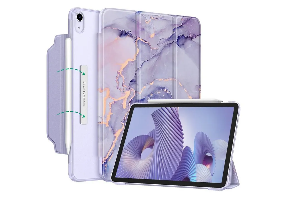 Fintie Tablet-Hülle für iPad Air 11'' M4/M3/M2(2026/2025/2024), iPad Air 5/4 Gen 2022/2020 10.9 Zoll, Leichte Standhülle mit Durchscheinend Mattierter Rückseite