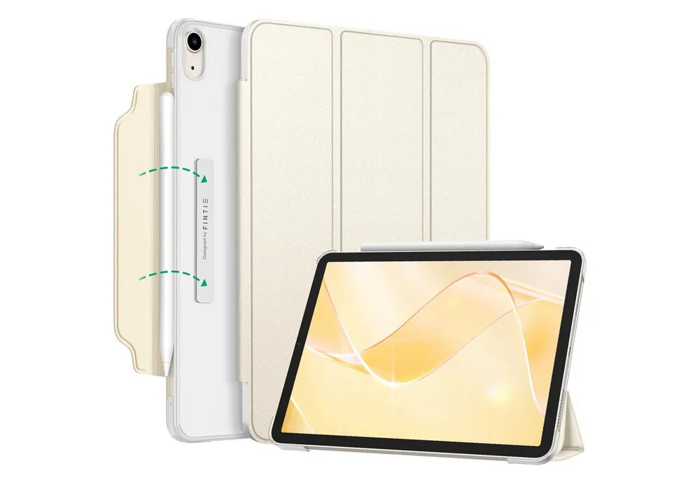 Fintie Tablet-Hülle für iPad Air 11'' M4/M3/M2(2026/2025/2024), iPad Air 5/4 Gen 2022/2020 10.9 Zoll, Leichte Standhülle mit Durchscheinend Mattierter Rückseite