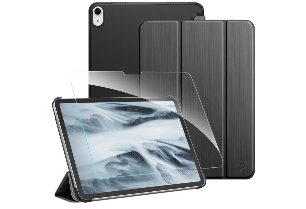Fintie Tablet-Hülle für iPad Air 11 Zoll(M4/M3/M2-2026/2025/2024) mit Schutzfolie