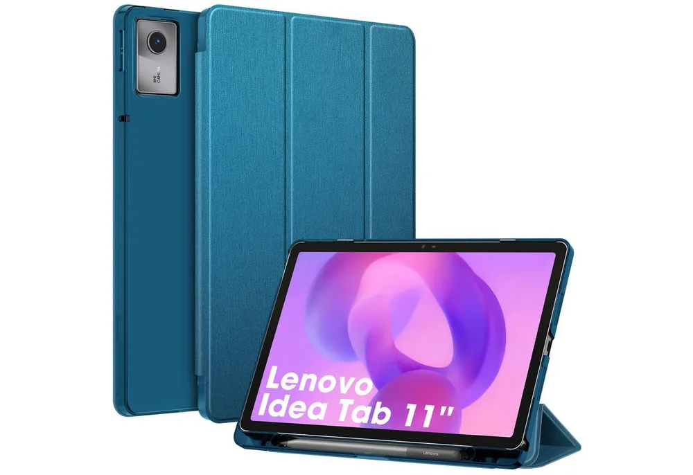 Fintie Tablet-Hülle für Lenovo Idea Tab 11 Zoll 2025 (TB-336ZU/ TB-336FU)-Ultradünn Case, Schutzhülle mit Translucent Rückseite Cover mit Auto Schlaf/Wach