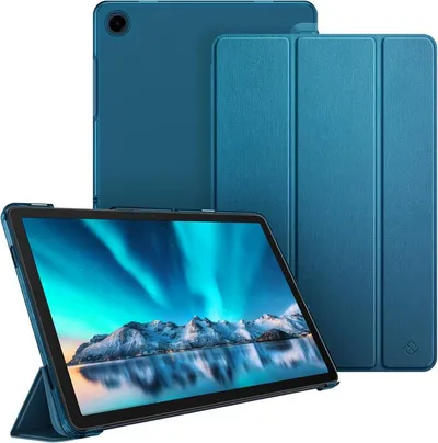 Fintie Tablet-Hülle für Samsung Galaxy Tab A11+ Plus 11" 2025 / Tab A9+ Plus 11 Zoll 2023 11 Zoll, Ultradünn Schutzhülle mit Translucent Rückseite in Matt-Optik Cover