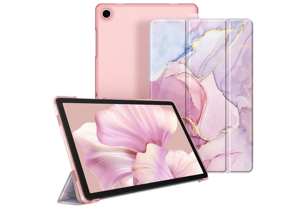 Fintie Tablet-Hülle für Samsung Galaxy Tab A11+ Plus 11" 2025 / Tab A9+ Plus 11 Zoll 2023 11 Zoll, Ultradünn Schutzhülle mit Translucent Rückseite in Matt-Optik Cover