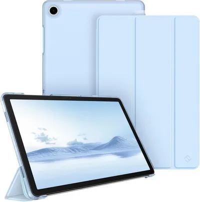 Fintie Tablet-Hülle für Samsung Galaxy Tab A11+ Plus 11" 2025 / Tab A9+ Plus 11 Zoll 2023 11 Zoll, Ultradünn Schutzhülle mit Translucent Rückseite in Matt-Optik Cover