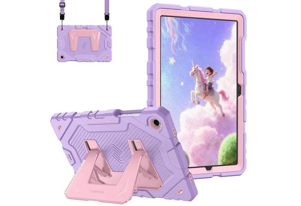 Fintie Tablet-Hülle für Samsung Galaxy Tab A11+ Plus 11" 2025 / Tab A9+ Plus 11 Zoll 2023, Stoßfeste Kinder Hülle Ganzkörper-Schutzhülle mit Integriertem Ständer
