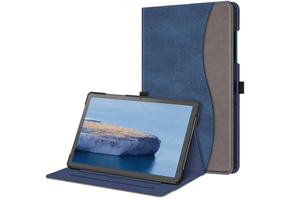 Fintie Tablet-Hülle für Samsung Galaxy Tab A11+ Plus 11" 2025 / Tab A9+ Plus 11 Zoll 2023 11 Zoll, Multi-Winkel Folio Schutzhülle Dokumentenfach