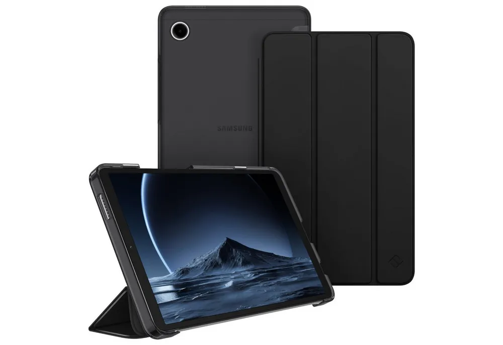 Fintie Tablet-Hülle für Samsung Galaxy Tab A11 8,7" 2025/ Tab A9 8.7 Zoll Tablet, Ultra Dünn Schutzhülle mit Transparenter Rückseite
