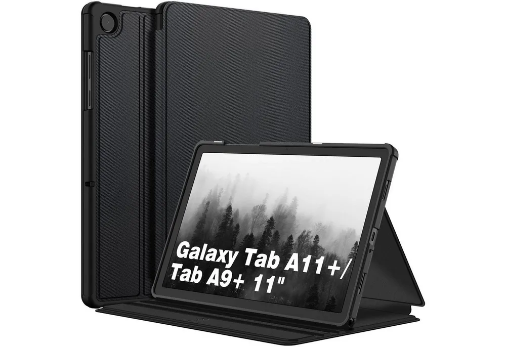 Fintie Tablet-Hülle für Samsung Galaxy Tab A11+ Plus 11" 2025 / Tab A9+ Plus 11 Zoll 2023, Slim TPU Folio Tablet Schutzhülle mit Standfunktion