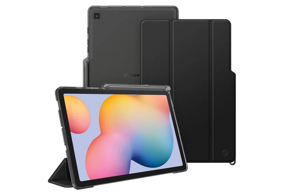 Fintie Tablet-Hülle für Samsung Galaxy Tab S6 Lite 10,4 Zoll 2024/2022/2020 Tablet, Slim Hülle mit Transparenter Rückseite und Auto Schlaf/Wach Funktion