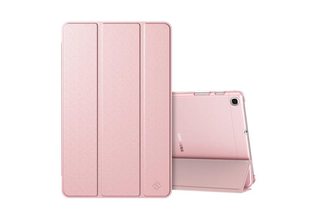 Fintie Tablet-Hülle für Samsung Galaxy Tab A 10,1 Zoll SM-T510/T515 2019 Tablet, Ultradünn Schutzhülle mit transparenter Rückseite Abdeckung