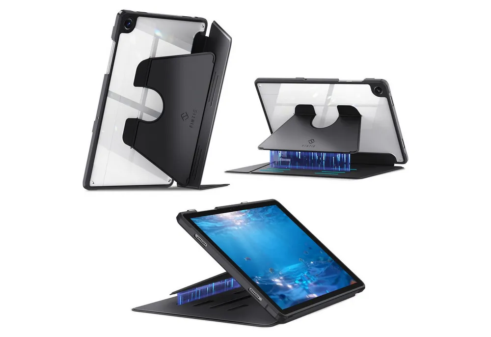 Fintie Tablet-Hülle für Samsung Galaxy Tab A11+ Plus 11" 2025 / Tab A9+ Plus 11 Zoll 2023, mit Magnetständer, Multi-Winkel Betrachtung für Horizontal & Vertikal