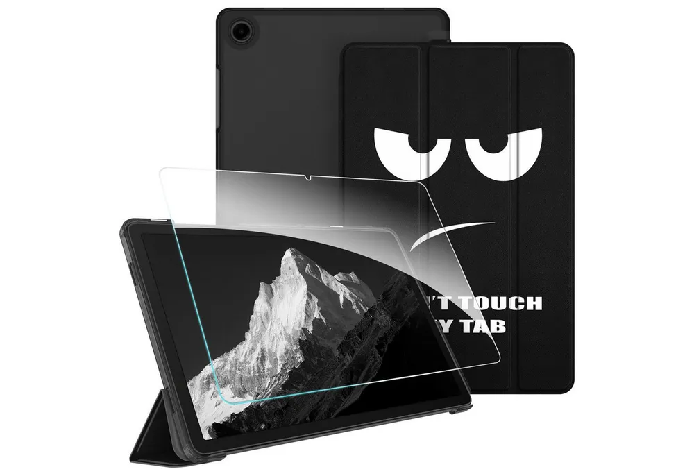 Fintie Tablet-Hülle für Samsung Galaxy Tab A11+ Plus 11 Zoll 2025 / Tab A9+ Plus 11'' 2023 11 Zoll, mit Schutzfolie, Ultradünn Schutzhülle mit Translucent Rückseite Cover