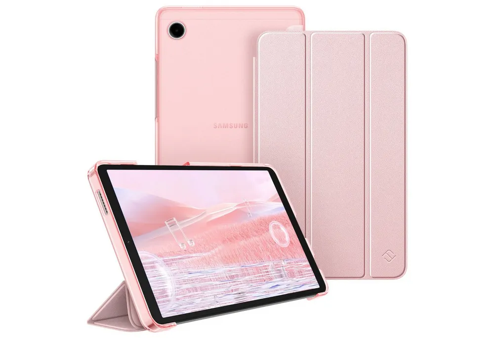 Fintie Tablet-Hülle für Samsung Galaxy Tab A11 8,7" 2025/ Tab A9 8.7 Zoll Tablet, Ultra Dünn Schutzhülle mit Transparenter Rückseite