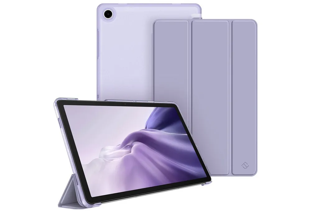 Fintie Tablet-Hülle für Samsung Galaxy Tab A11+ Plus 11" 2025 / Tab A9+ Plus 11 Zoll 2023 11 Zoll, Ultradünn Schutzhülle mit Translucent Rückseite in Matt-Optik Cover