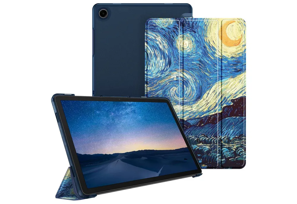 Fintie Tablet-Hülle für Samsung Galaxy Tab A11+ Plus 11" 2025 / Tab A9+ Plus 11 Zoll 2023 11 Zoll, Ultradünn Schutzhülle mit Translucent Rückseite in Matt-Optik Cover