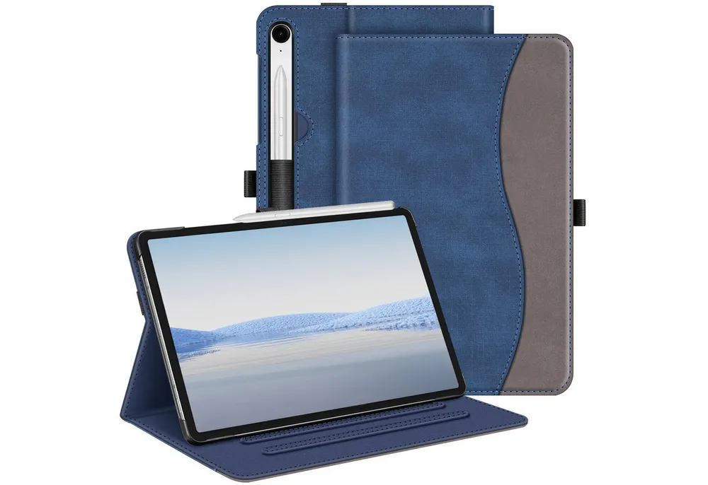 Fintie Tablet-Hülle für Samsung Galaxy Tab S10 Lite/S10 FE/S9 FE 10.9 Zoll & S9 11 Zoll, Multi-Winkel Folio Case mit Dokumentenfach & Auto Schlaf/Wach Funktion