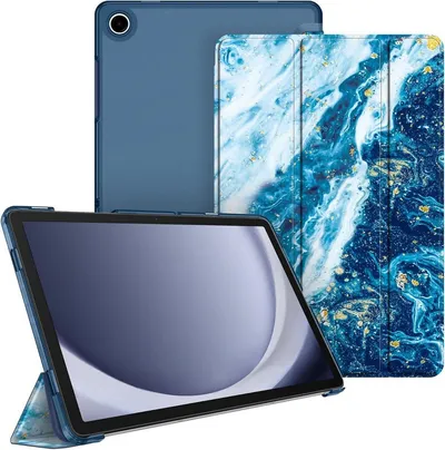 Fintie Tablet-Hülle für Samsung Galaxy Tab A11+ Plus 11" 2025 / Tab A9+ Plus 11 Zoll 2023 11 Zoll, Ultradünn Schutzhülle mit Translucent Rückseite in Matt-Optik Cover