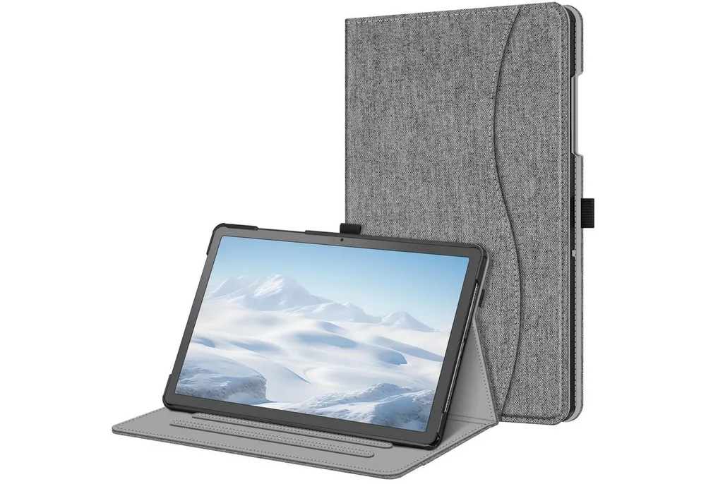 Fintie Tablet-Hülle für Samsung Galaxy Tab A11+ Plus 11" 2025 / Tab A9+ Plus 11 Zoll 2023 11 Zoll, Multi-Winkel Folio Schutzhülle Dokumentenfach