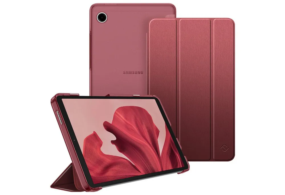 Fintie Tablet-Hülle für Samsung Galaxy Tab A11 8,7" 2025/ Tab A9 8.7 Zoll Tablet, Ultra Dünn Schutzhülle mit Transparenter Rückseite