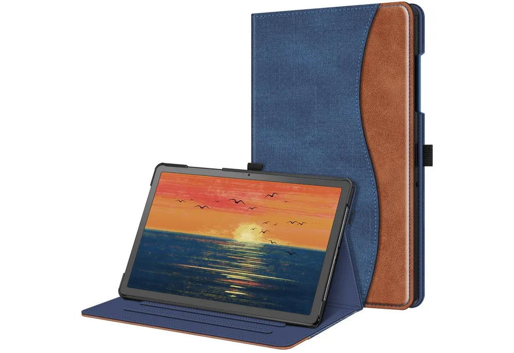 Fintie Tablet-Hülle für Samsung Galaxy Tab A11+ Plus 11" 2025 / Tab A9+ Plus 11 Zoll 2023 11 Zoll, Multi-Winkel Folio Schutzhülle Dokumentenfach
