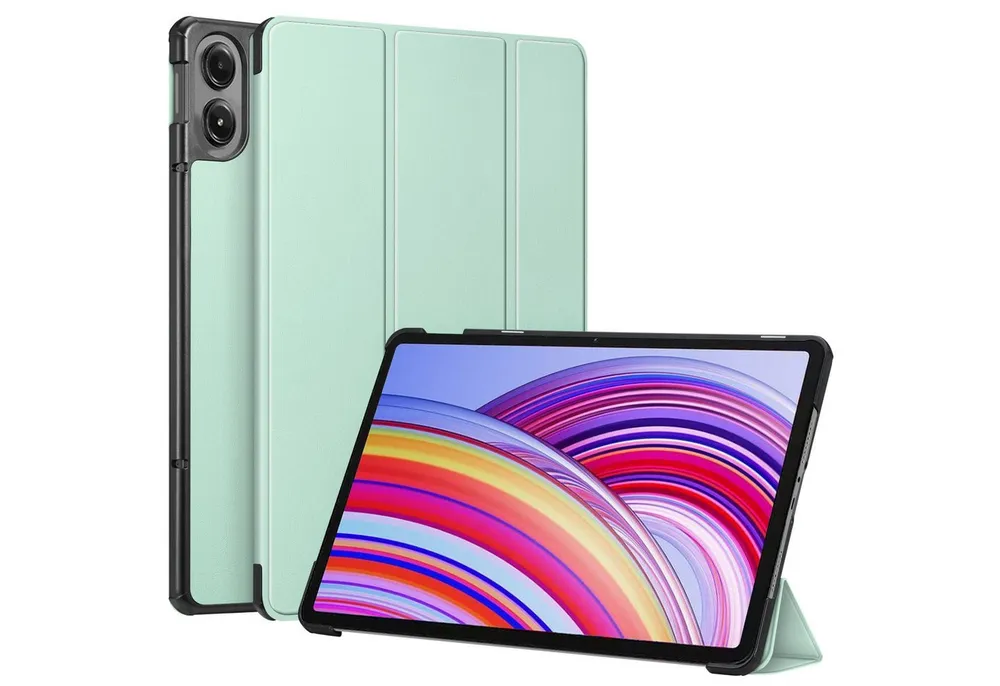 Fintie Tablet-Hülle für Xiaomi Redmi Pad Pro 12.1 Zoll 2024 - Ultra Schlank Leicht Cover, Kunstleder Schutzhülle mit Auto Schlaf/Wach Funktion