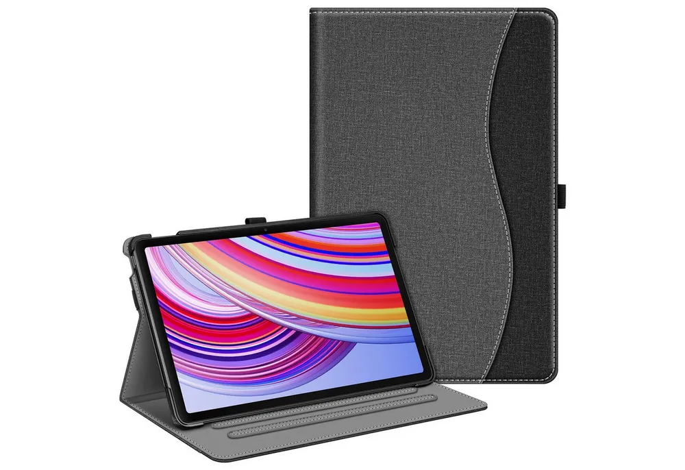 Fintie Tablet-Hülle für Xiaomi Redmi Pad Pro 12.1 Zoll 2024, Multi-Winkel Betrachtung, Schutzhülle mit Dokumentschlitze Auto Schlaf/Wach Funktion