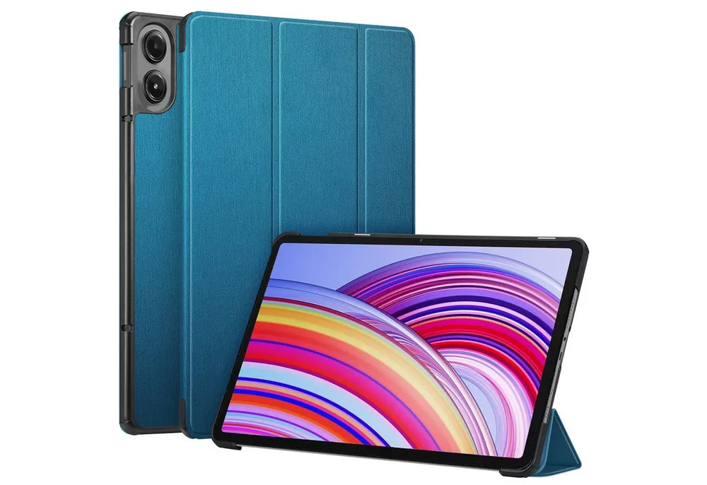 Fintie Tablet-Hülle für Xiaomi Redmi Pad Pro 12.1 Zoll 2024 - Ultra Schlank Leicht Cover, Kunstleder Schutzhülle mit Auto Schlaf/Wach Funktion