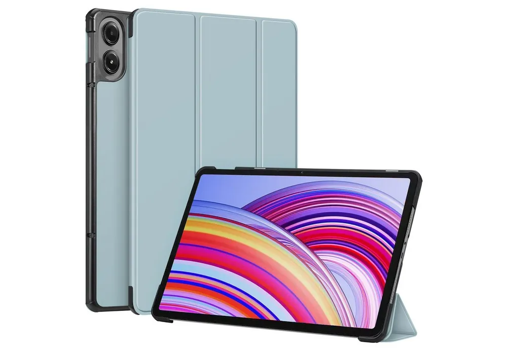 Fintie Tablet-Hülle für Xiaomi Redmi Pad Pro 12.1 Zoll 2024 - Ultra Schlank Leicht Cover, Kunstleder Schutzhülle mit Auto Schlaf/Wach Funktion