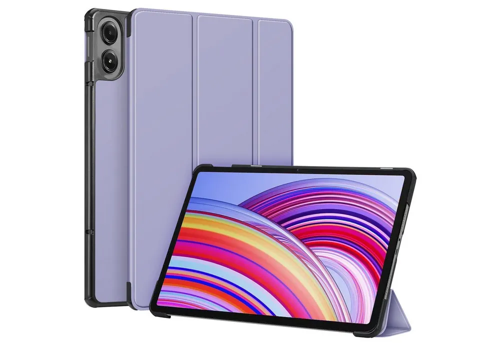 Fintie Tablet-Hülle für Xiaomi Redmi Pad Pro 12.1 Zoll 2024 - Ultra Schlank Leicht Cover, Kunstleder Schutzhülle mit Auto Schlaf/Wach Funktion