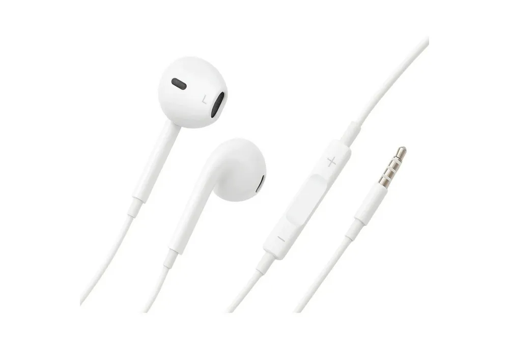 Firelia EarPods Kopfhörer Aux-Anschluss In-Ear-Kopfhörer (Stereo, Headset, Mikrofon, Lautstärkeregelung, Weiß)
