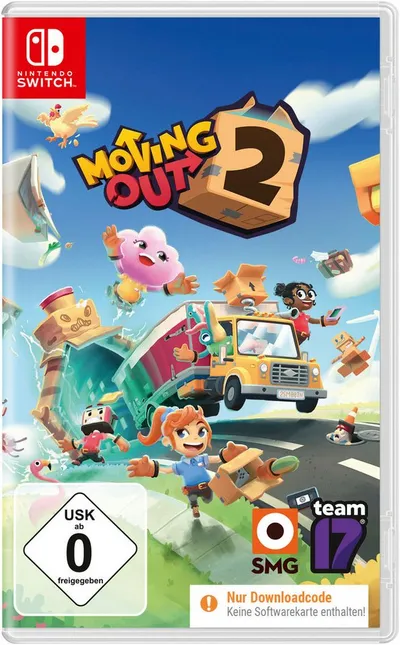 Moving Out 2 (Code in a Box) - [Nintendo Switch] Nintendo Switch