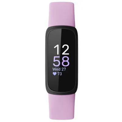 Fitbit Inspire 3 Activity Tracker Armband Schwarz, Lila